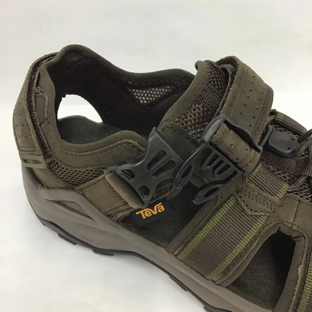 Teva Omnium Sandals Turkish Coffee Mens Size 9.5 Style: 1019179